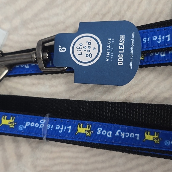 Life Is Good Leash & Collar Set - Picture 4 of 5